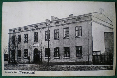 TUSZYN Tuschin Łódź Litzmannstadt Poczta 1942r