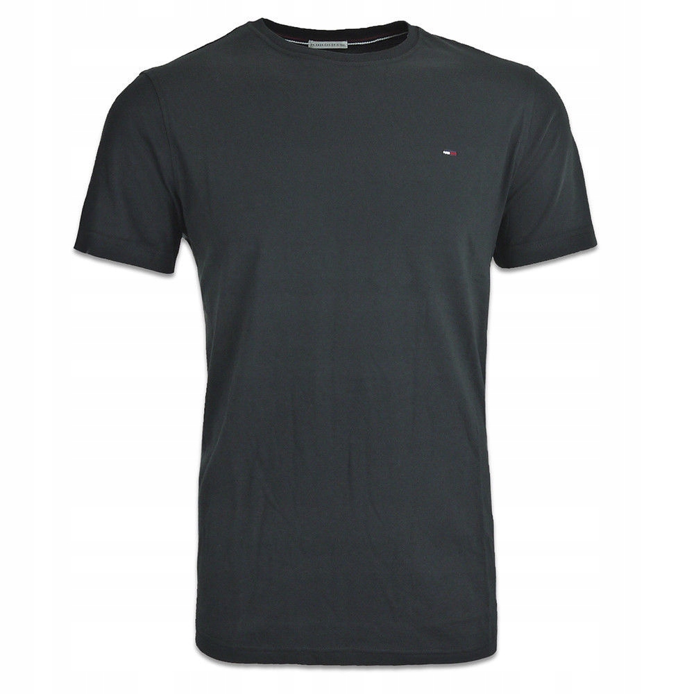 T-shirt TOMMY HILFIGER C-NECK SLIM FIT czarna M - 7600412086 ...