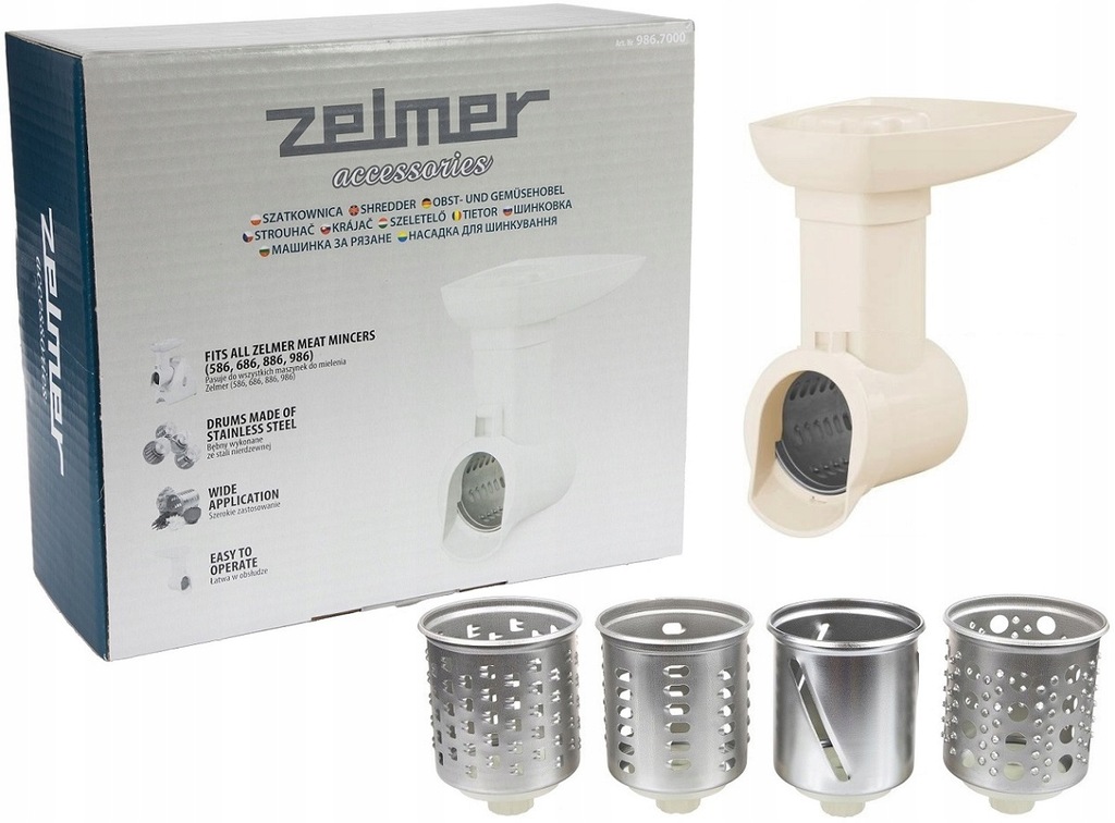 MAS24 SZATKOWNICA ZELMER ZMMA 086B 986.7000 BEŻOWA