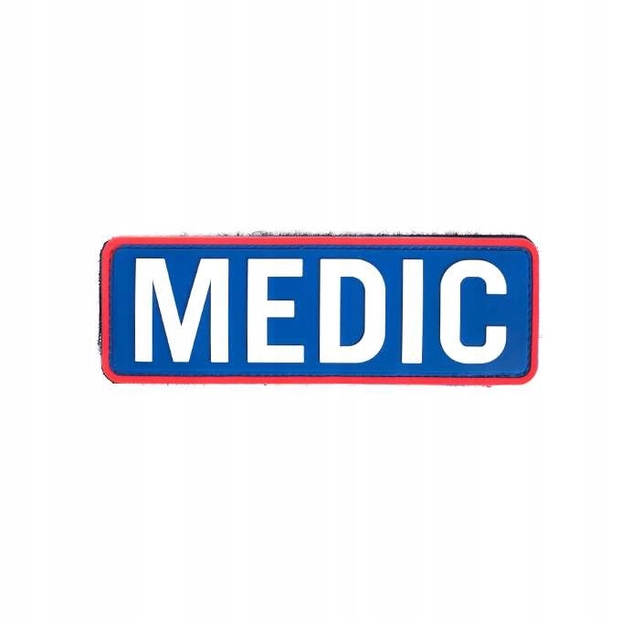Naszywka velcro MEDIC PVC 1 [EM]