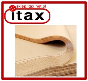 ITAX papier celulozowy brązowy 50g/m2 105x126 10ar