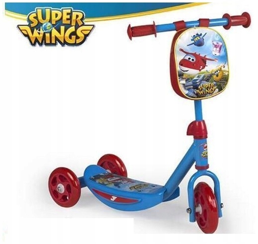 SUPER WINGS HULAJNOGA TRÓJKOŁOWA DLA DZIECI