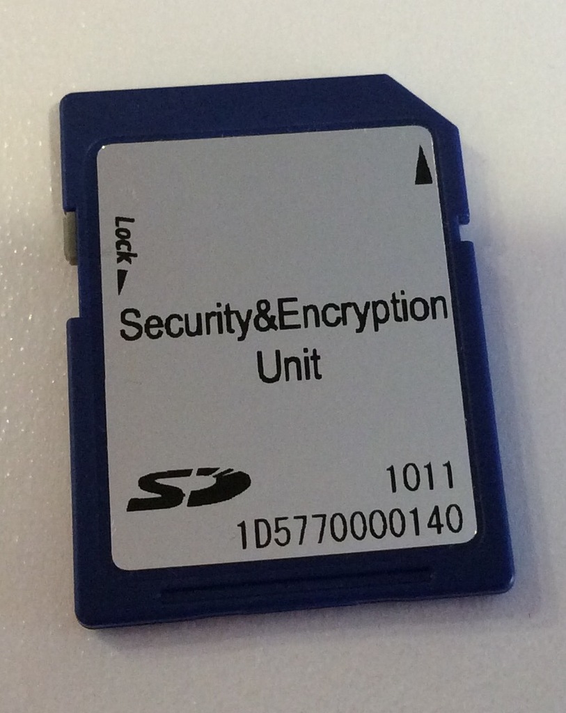 Ricoh MP201 Security Encryption unit