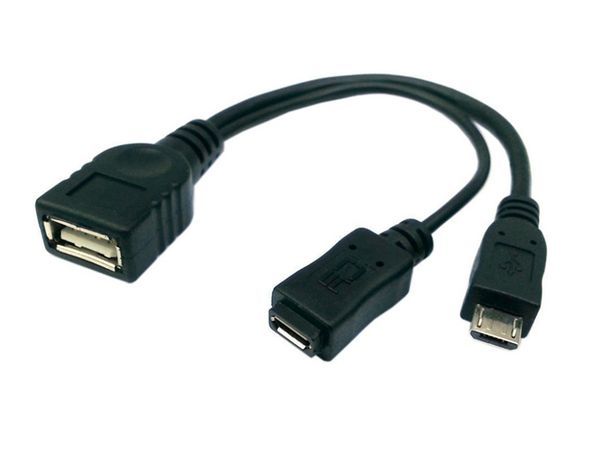 Adapter OTG HOST USB - MicroUSB TYP Y