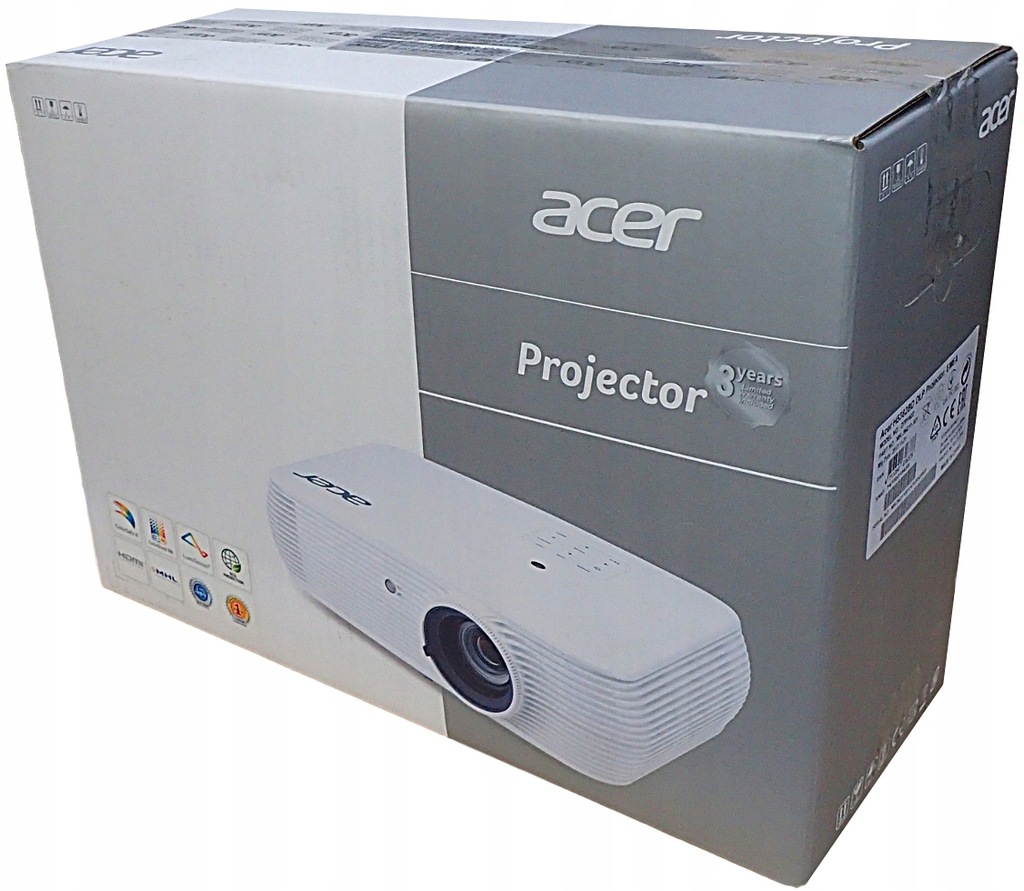 Acer H5382BD Projektor Full HD HDMI - NOWY - FV23%