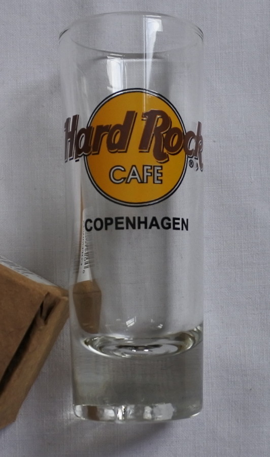 HARD ROCK CAFE - Copenhagen – oryginalny kieliszek