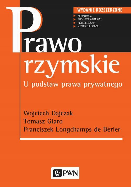 Prawo rzymskie Wojciech Dajczak