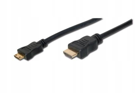 Kabel HDMI Mini Highspeed Złoty V1.3 C/A M/M 3m