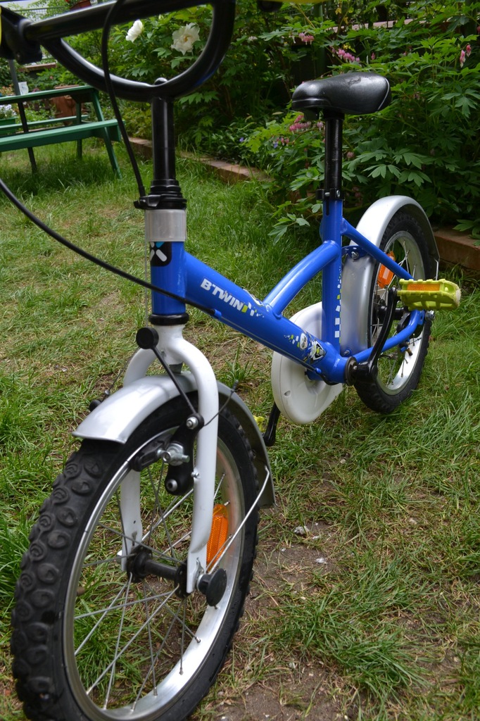 ROWER 16" DECATHLON Cop Trooper B'TWIN police 7330542537 oficjalne archiwum Allegro