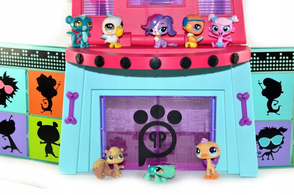 LITTLEST PET SHOP HOTEL PAWZA + FIGURKI LPS 7482210394 oficjalne
