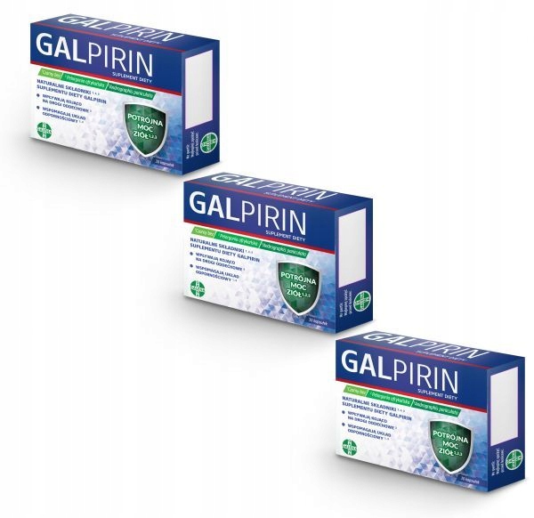 GALPIRIN 3 x 30 = 90 CZARNY BEZ ODPORNOŚĆ SAMBUCOL
