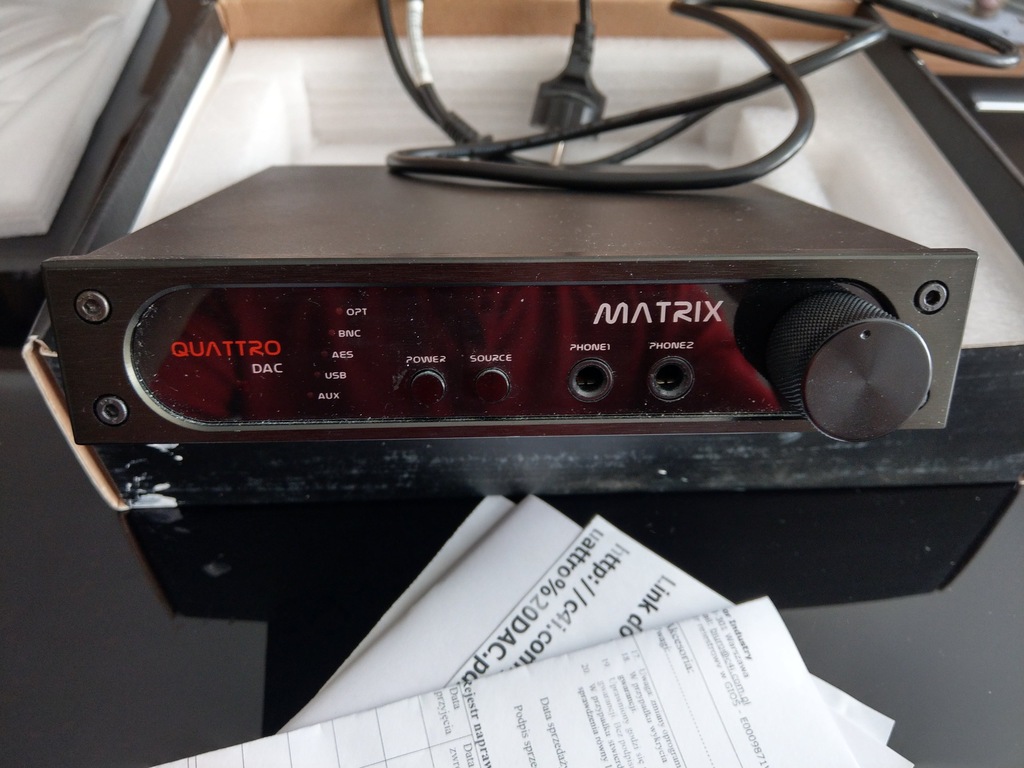 Matrix Quattro DAC wzmacniacz klasa A