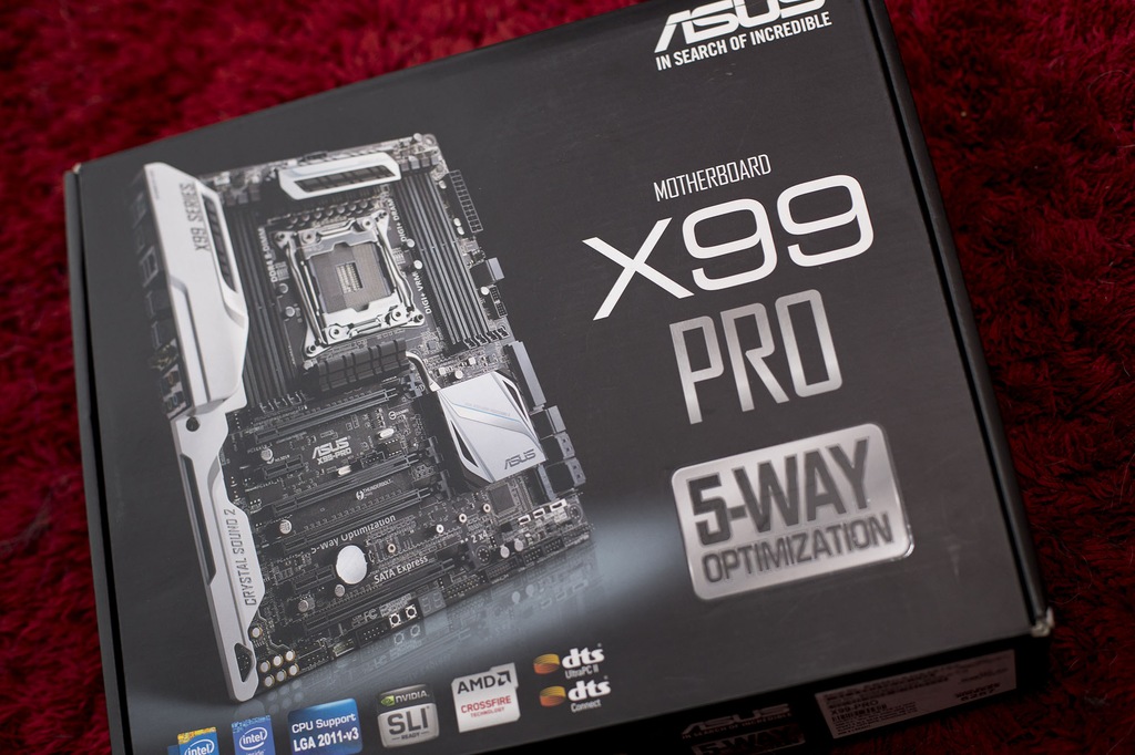 Płyta Główna Asus X99 PRO + Procesor I7 5960X - GW