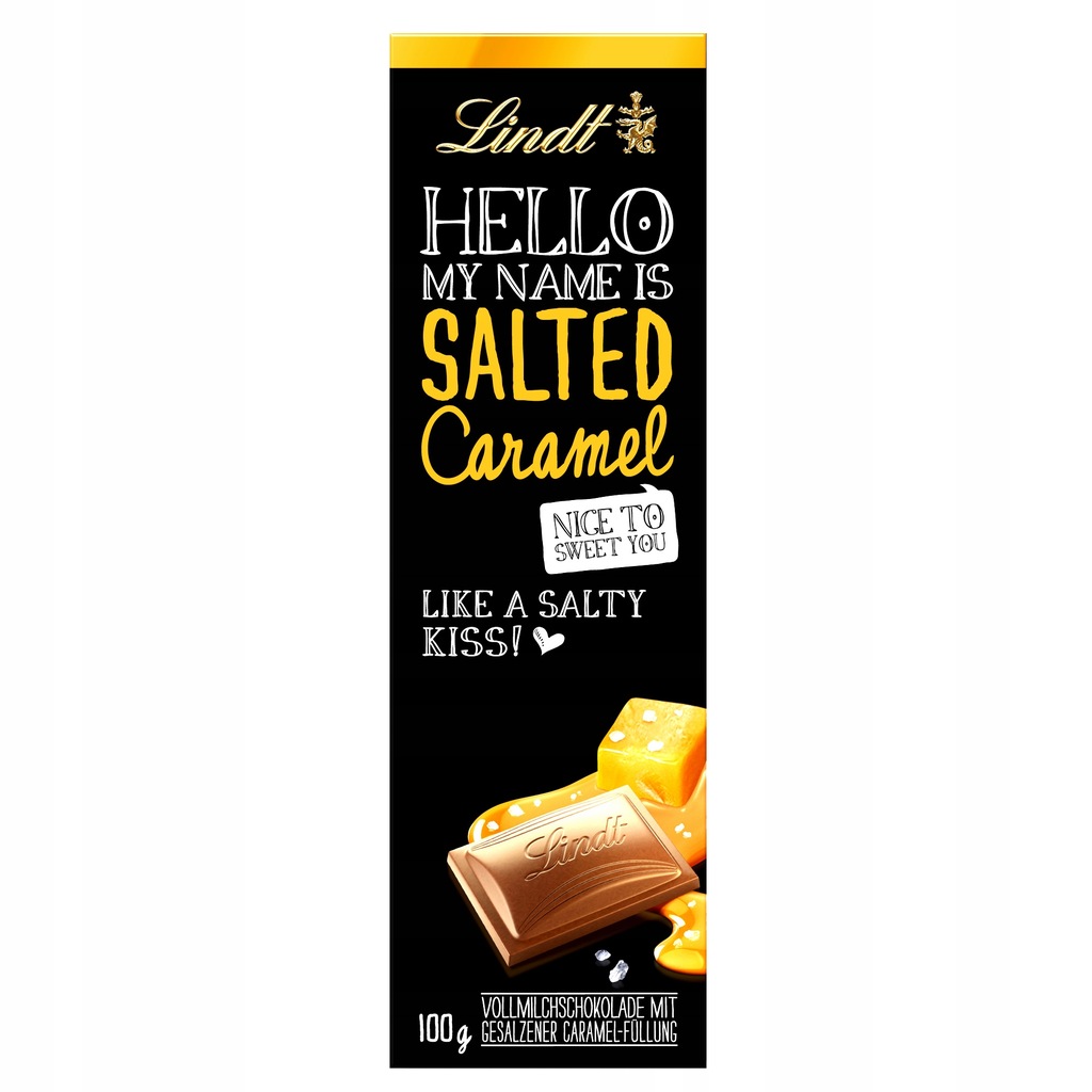 Lindt Hello Salted Caramel czekolada karmelowa