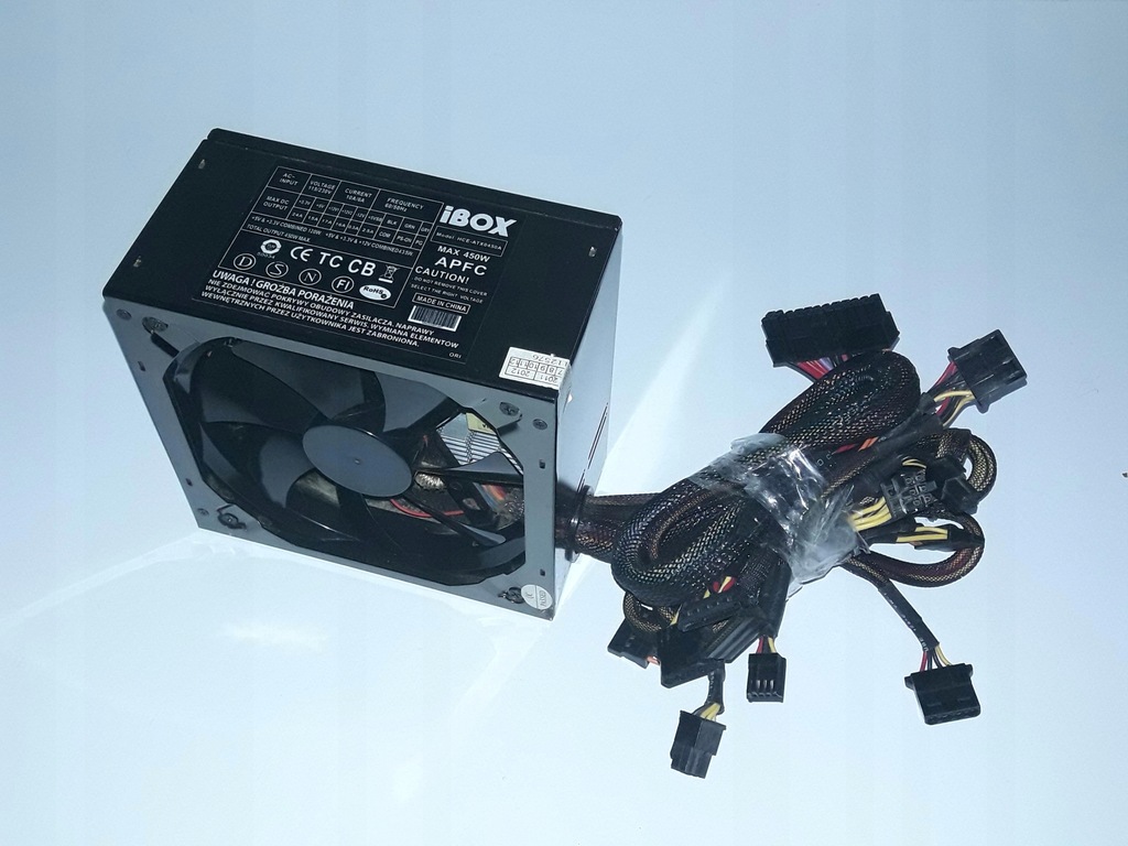 Zasilacz ATX IBOX HCE-ATX0450A Gwarancja