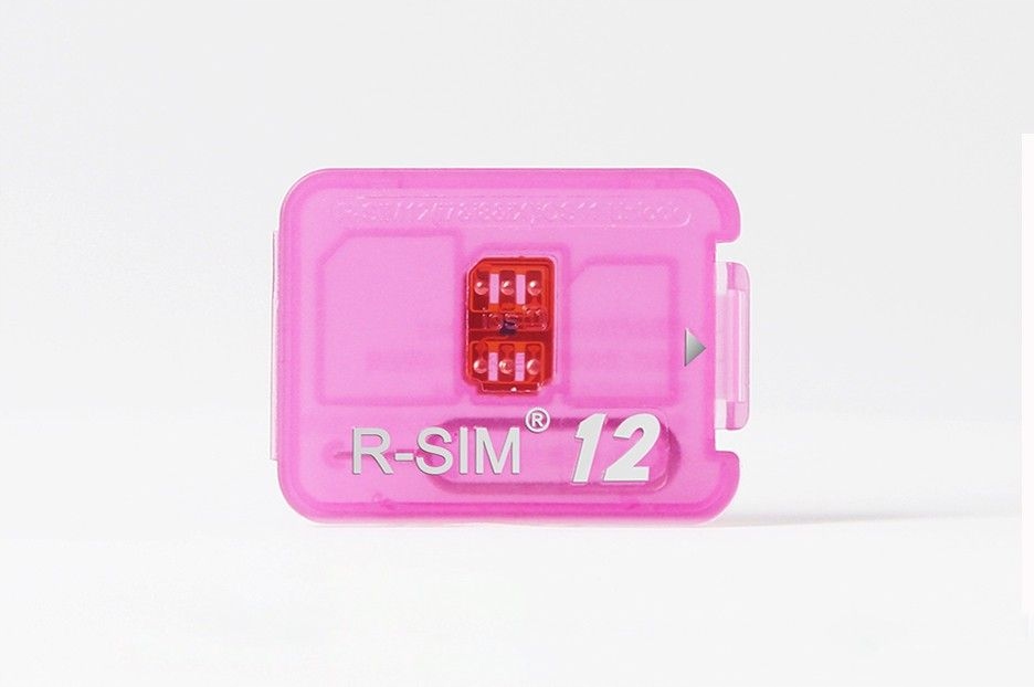 Karta R-SIM 12 v 9.72 LTE 4G SE X 7 6S 5S simlock