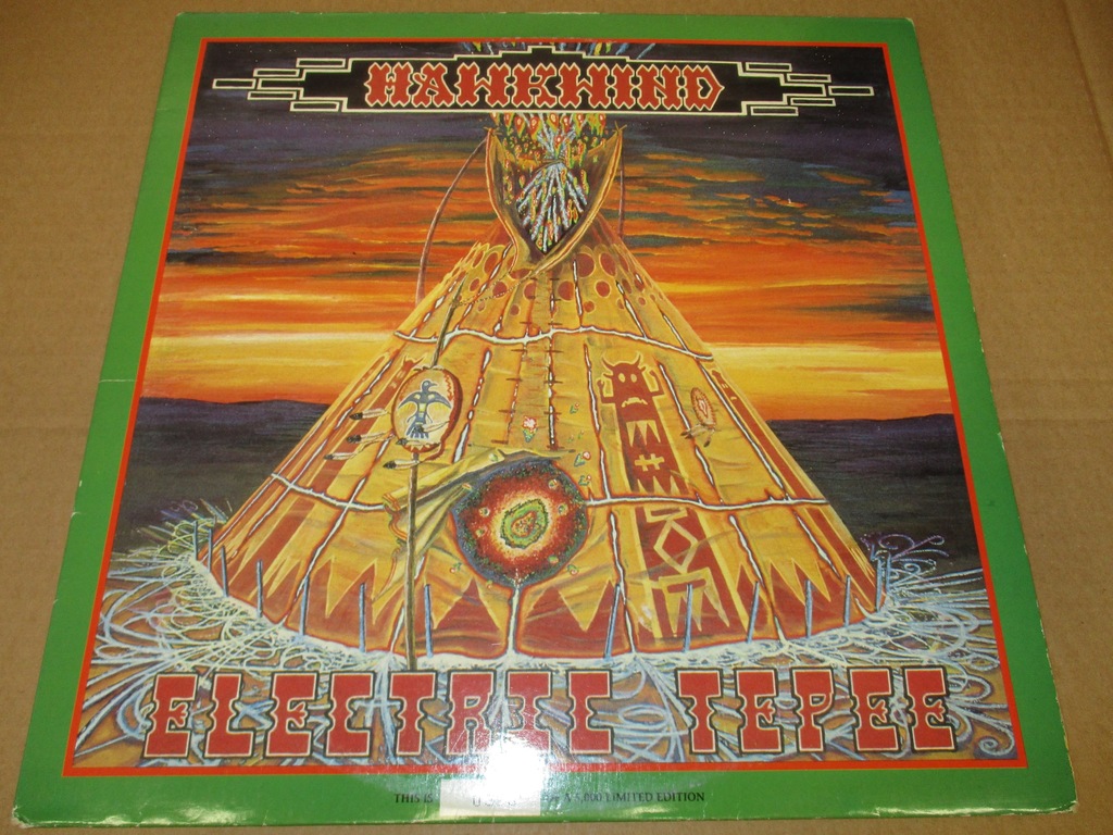 HAWKWIND ELECTRIC TEPEE 2LP 1992 LIMITED EDITION