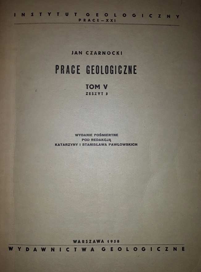 Czarnocki Surowce mineralne w Górach Świętokrzyski