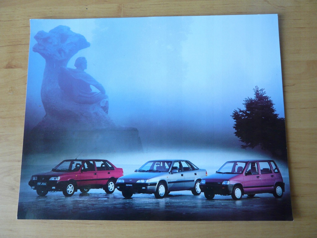 POLONEZ ATU FSO - REKLAMA - 30,5 X 24 CM