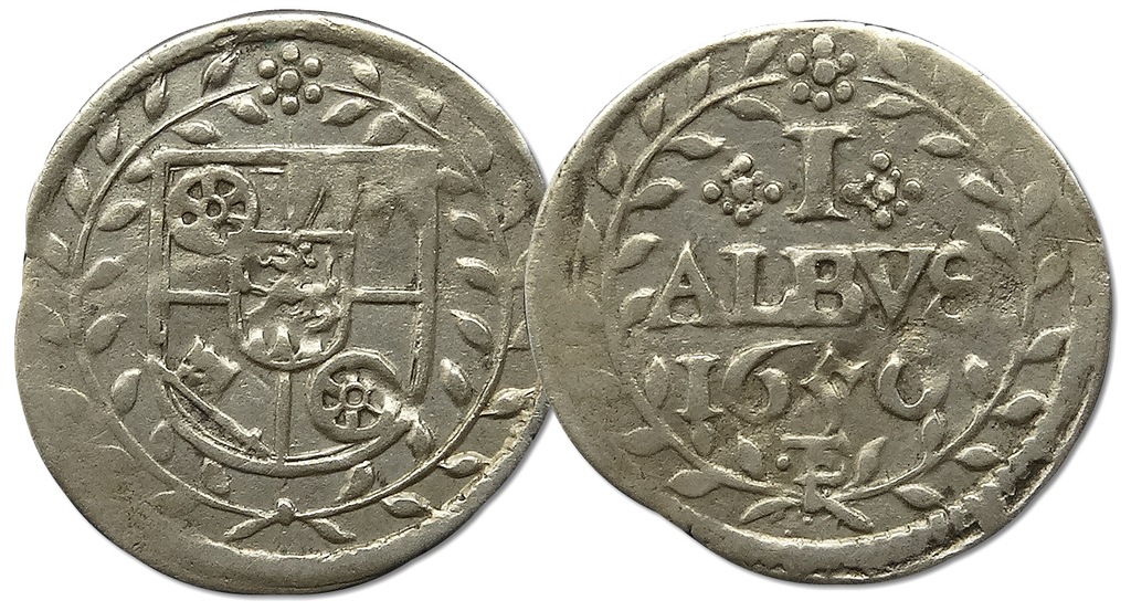 13.MAINZ, JOHANN FILIP, 1 ALBUS 1650 ET
