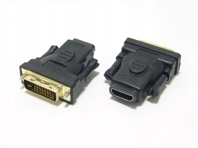 Adapter łącznik wtyk DVI gniazdo HDMI