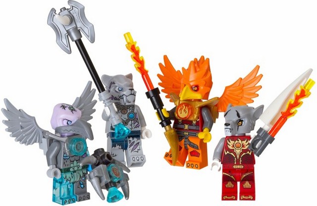 LEGO CHIMA 850913 Ogień i Lód - Zestaw Bitewny