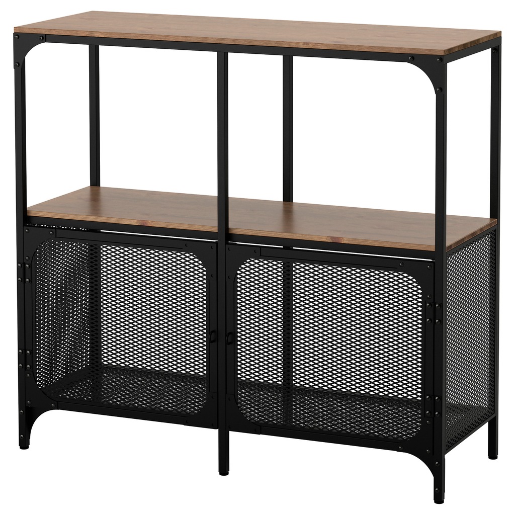 Regał - Szafka - Loft - Rustykalna - Ikea Fjallbo