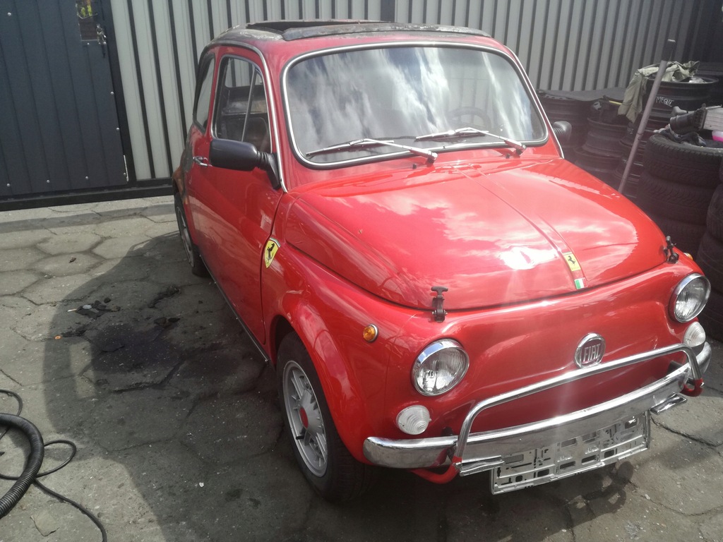 Fiat 500 1972 włoski klasyk 7472746791 oficjalne