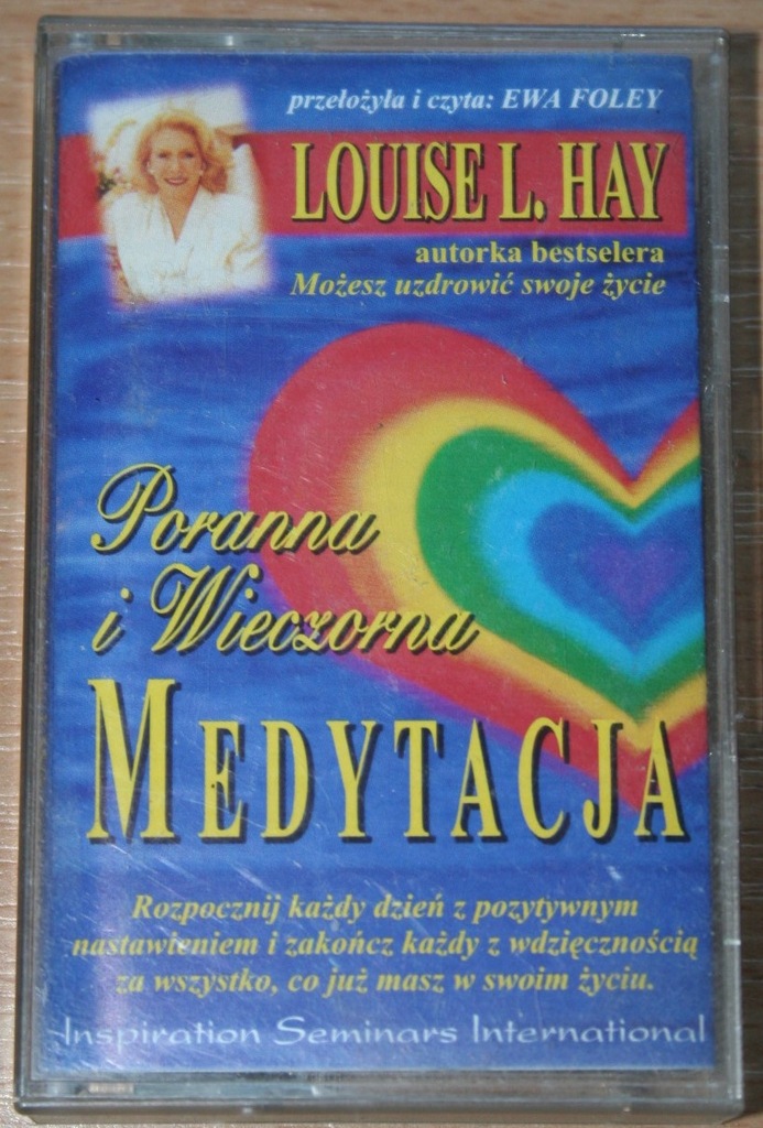 LOUISE HAY: PORANNA I WIECZORNA MEDYTACJA kaseta 