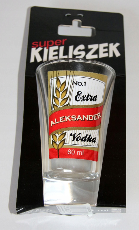 SUPER KIELISZEK ALEKSANDER WÓDKA POWERGIFT
