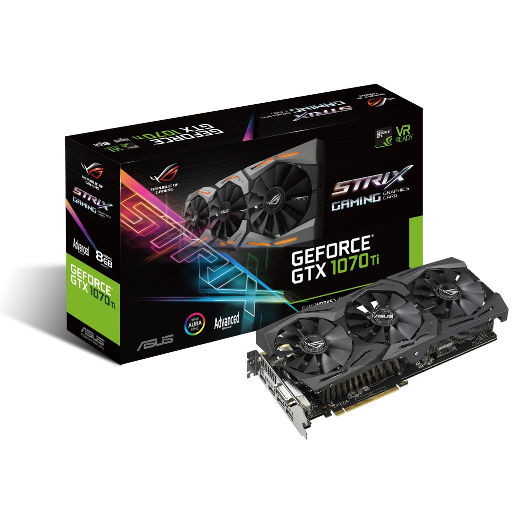 ASUS GeForce GTX 1070Ti STRIX GAMING 8GB