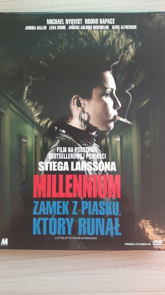 Millennium: Zamek z piasku, który runął film DVD