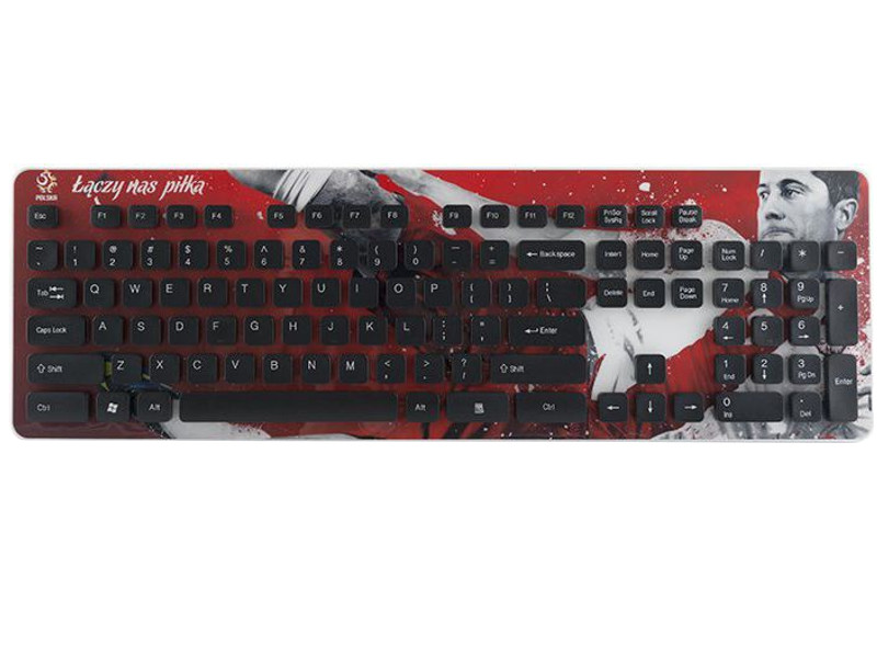 KLAWIATURA USB REPREZENTACJA POLSKI MUNDIAL 2018