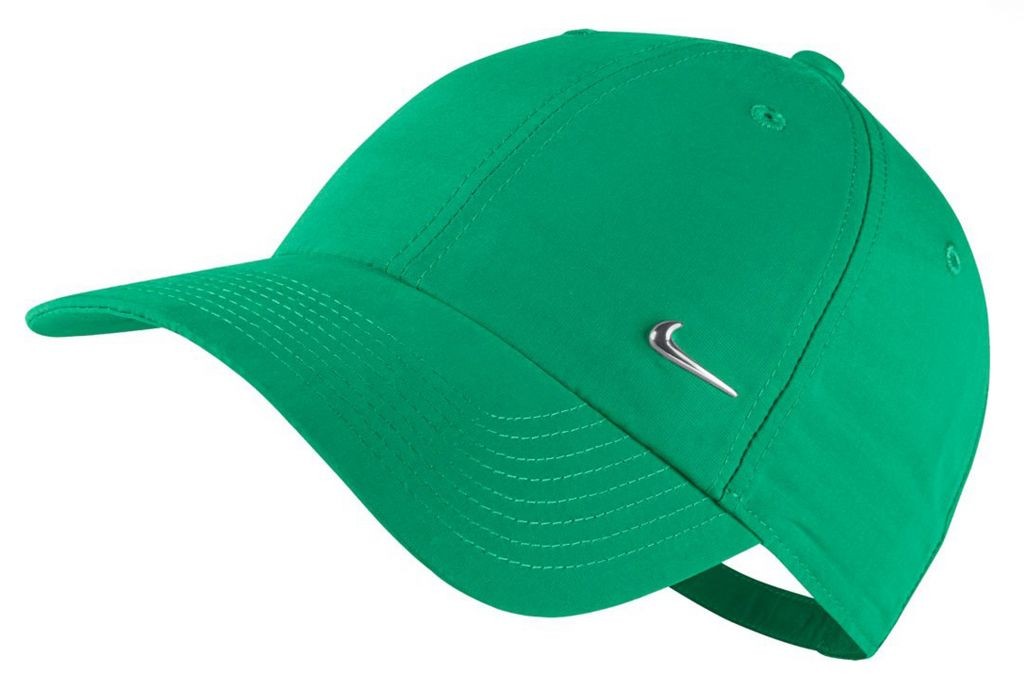 Czapka z daszkiem zielona Nike Swoosh bejsbolówka