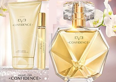 Perfumy Avon Eve Confidence + Balsam i Perfumetka!