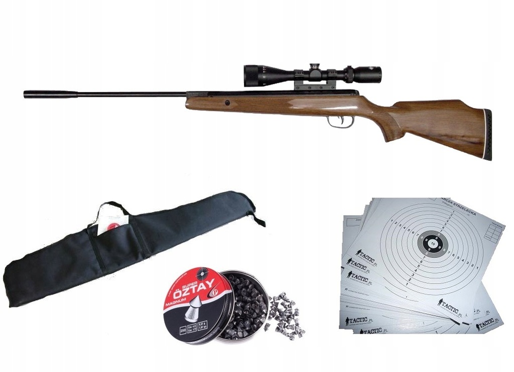Wiatrówka Crosman SUMMIT luneta 3-9x40 + Pokrowiec