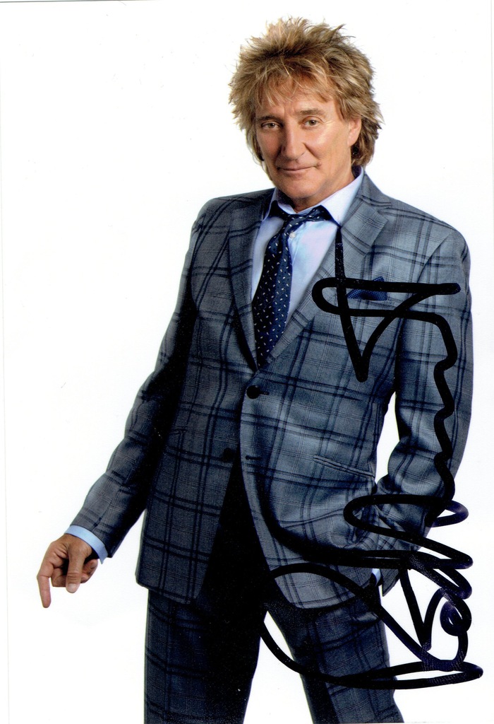 ROD STEWART - ORYG AUTOGRAF! Every Picture Tells