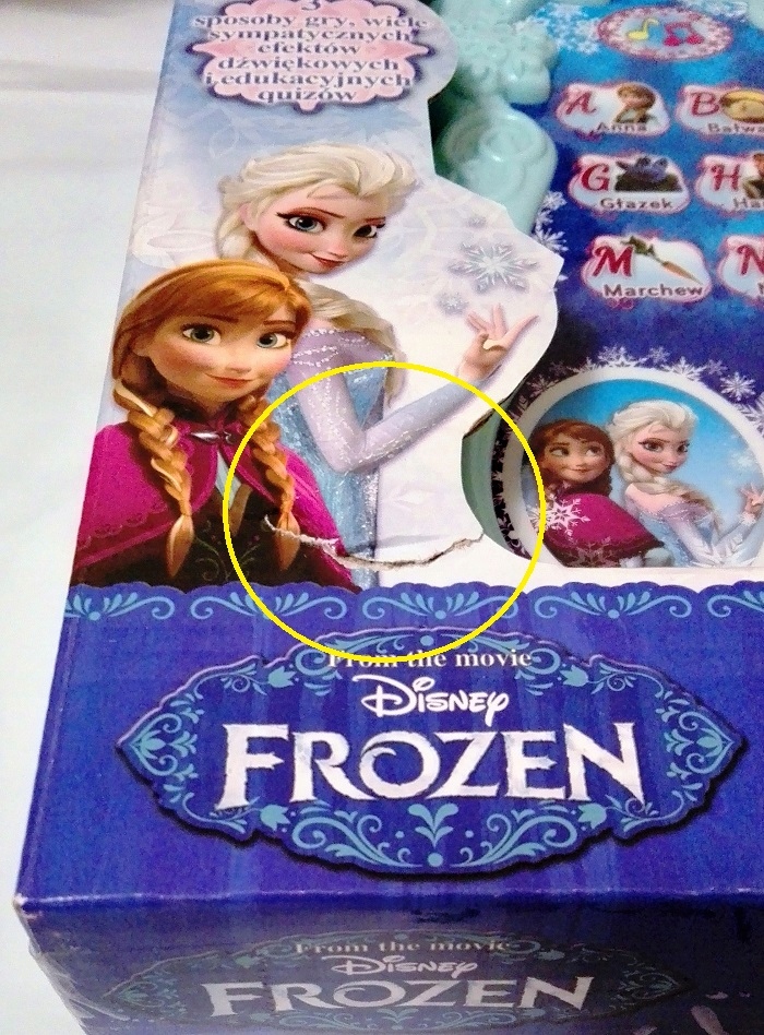 MAGICZNY TOUCH PAD FROZEN TABLET PL NA PREZENT 6975501649 oficjalne archiwum Allegro