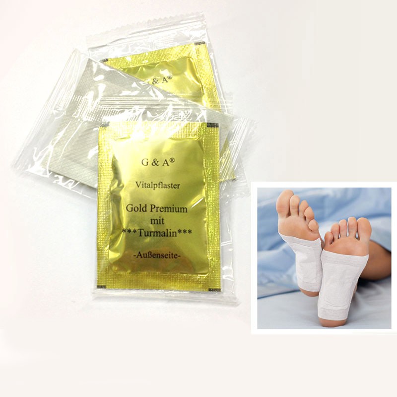 Plastry DETOX GOLD z turmalinem