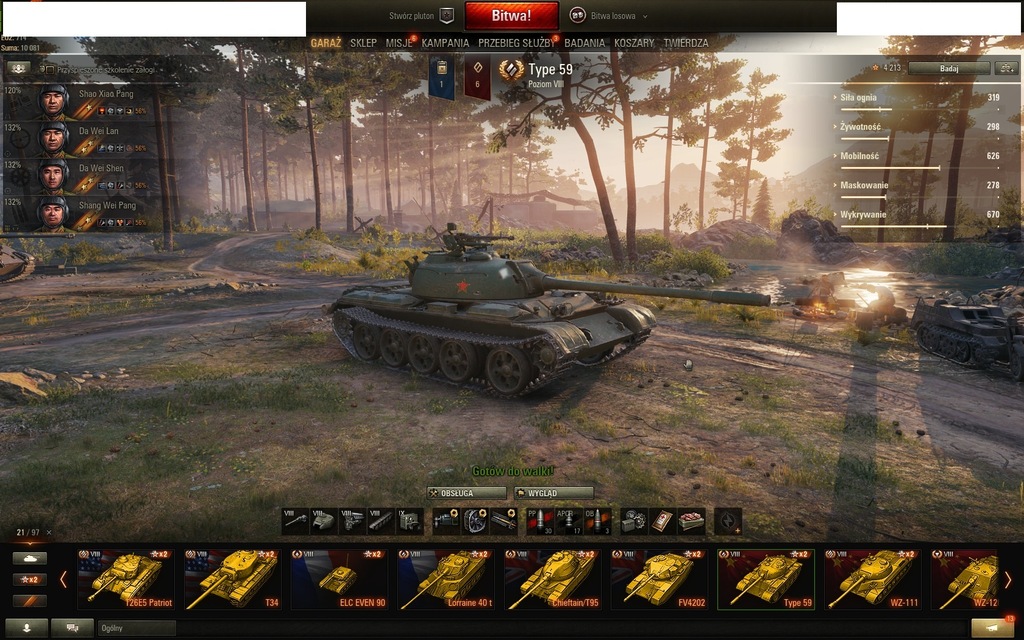 World Of Tanks Co Daje Konto Premium Konto World Of Tanks 32xX tier 50 premium ob.907 - 7406331490