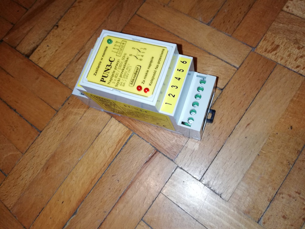 Czujnik zaniku faz microbest PUN3-C