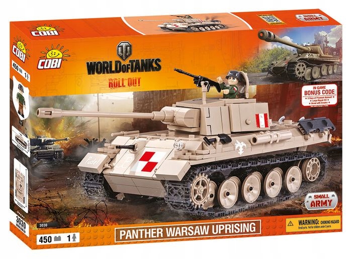 COBI Pantera Pudel Magda Powstanie Warszawskie WOT