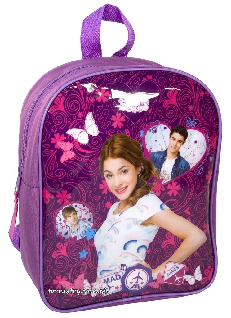 Plecak przedszkolny, wycieczkowy Violetta TINI
