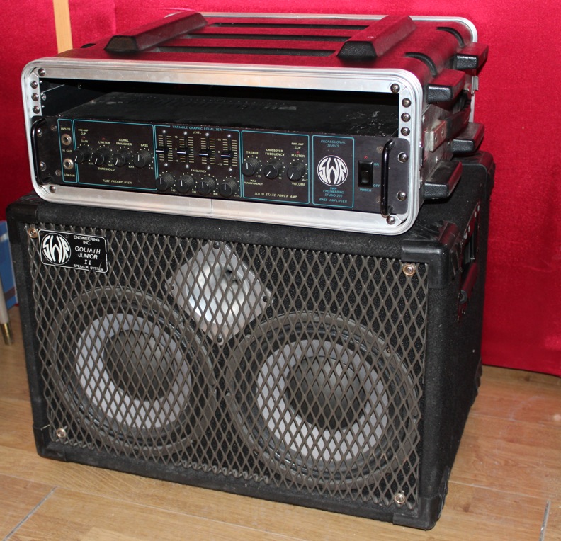 SWR Studio 220 head + Goliath Junior II 2x10 cab - 7196704599 - oficjalne  archiwum Allegro