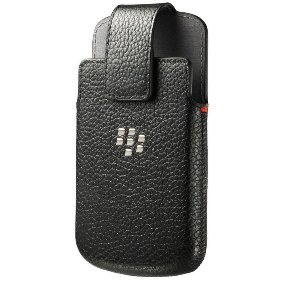 Skóra etui +klips do paska BlackBerry Q20 Classic