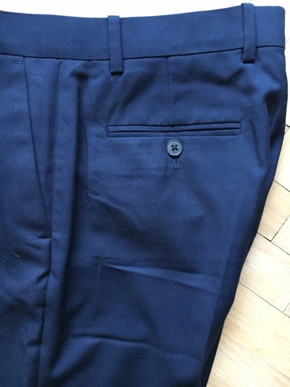 H&M spodnie garniturowe męskie 44, 30R