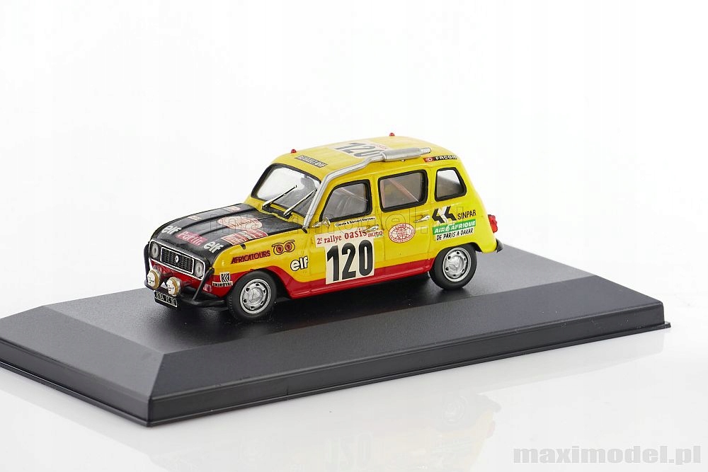 dakar RENAULT 4 Marreau #120 1980 1/43 VITESSE