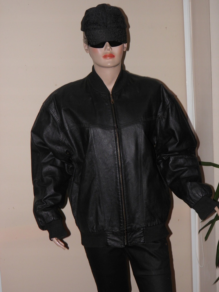 DAVID CONRAD KURTKA SKÓRZANA BOMBER R_L