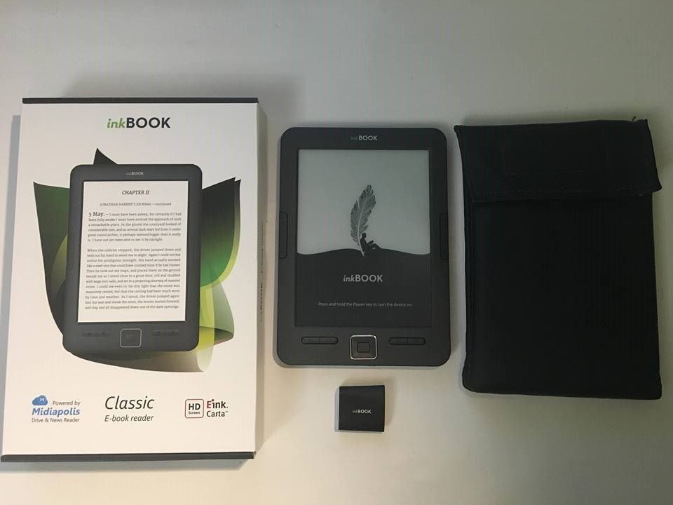 Czytnik ebook inkBOOK Classic IDEAŁ + ETUI !!!