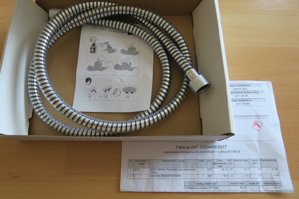 wąż prysznicowy Grohe Relexaflex 150 cm 28151000